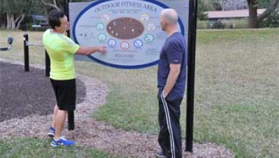 Health Happens Outdoor Fitness and Walking Trail - Ocala Florida