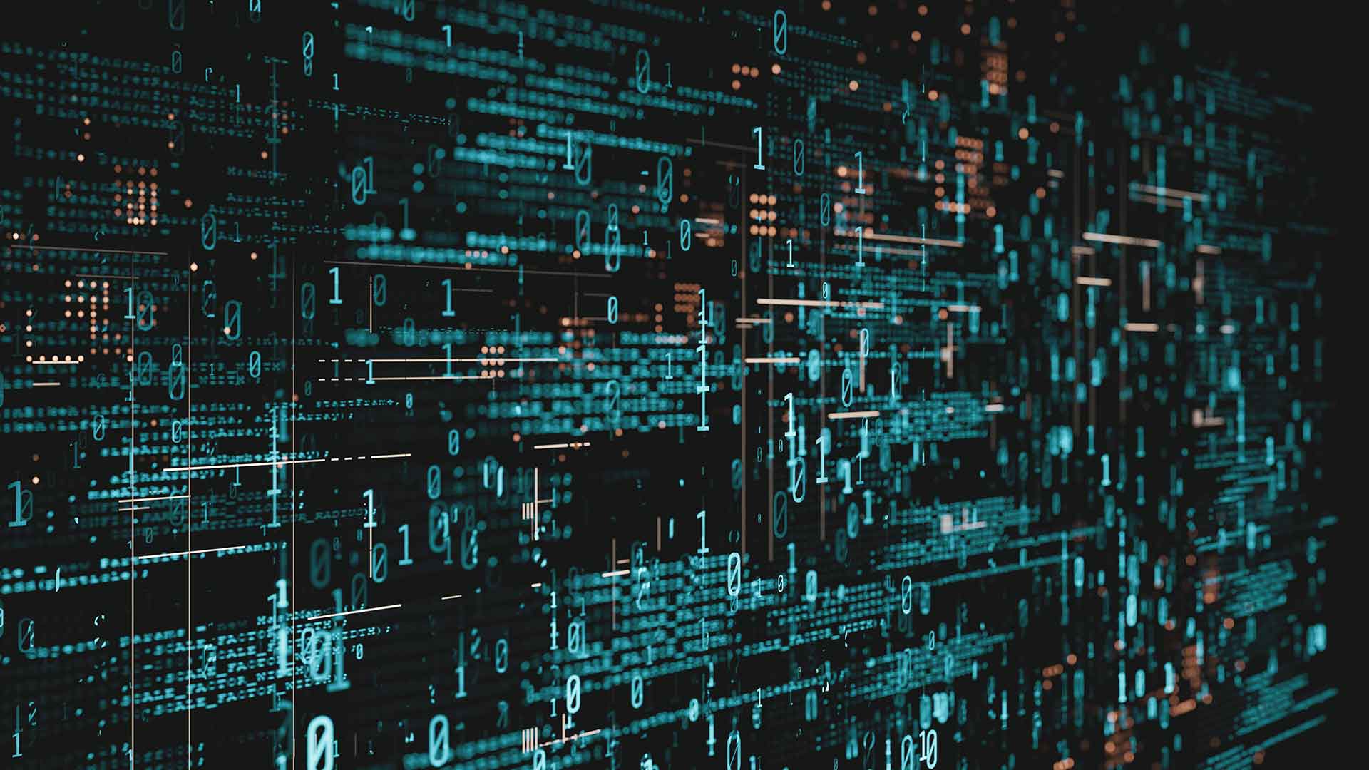 computer software coding with abstract binary data