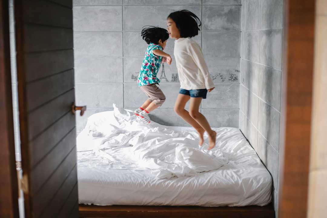 Why You Shouldn't Allow Your Children To Jump On The Bed - Bed Consultant
