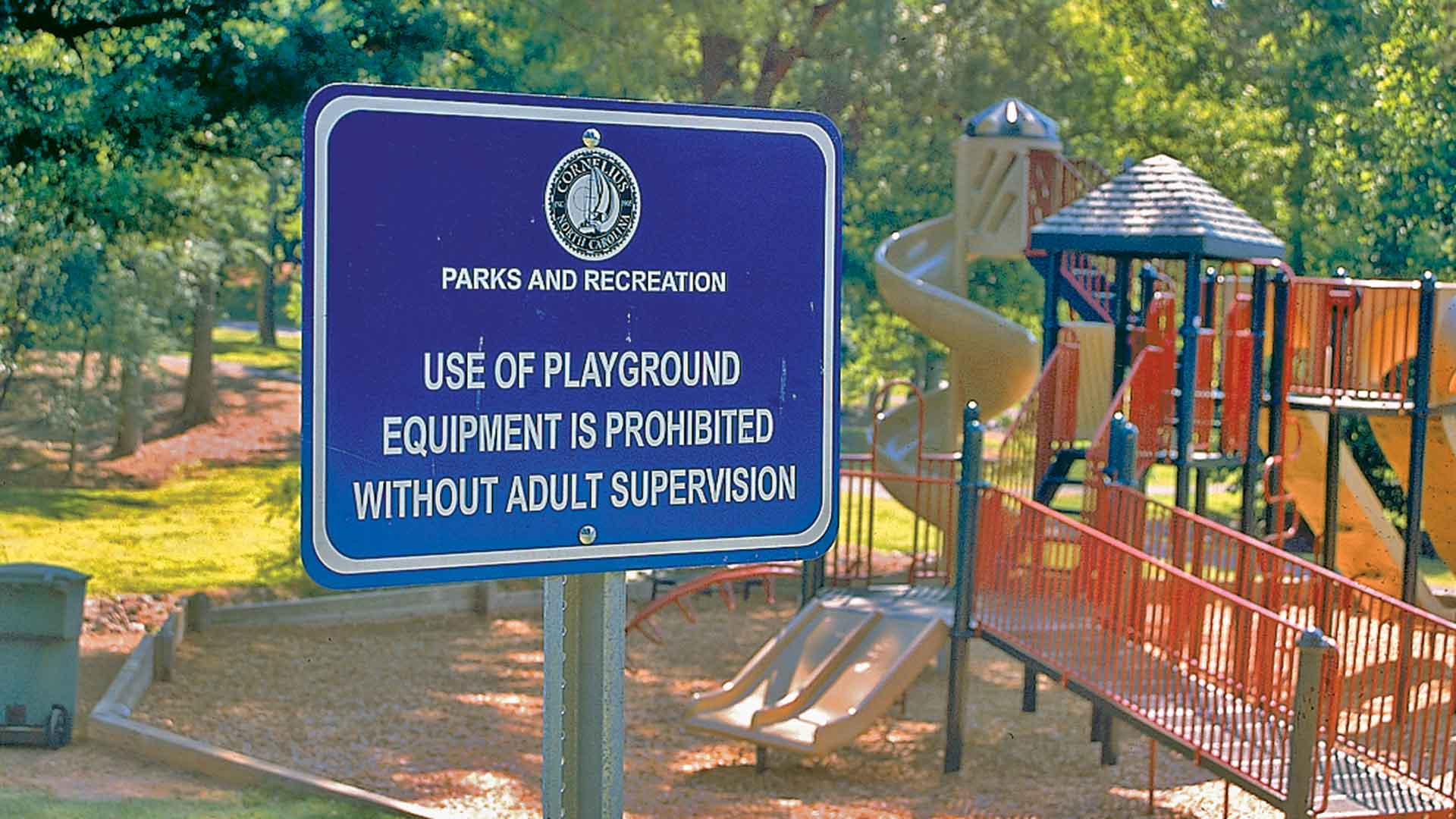 Adult Supervision Sign