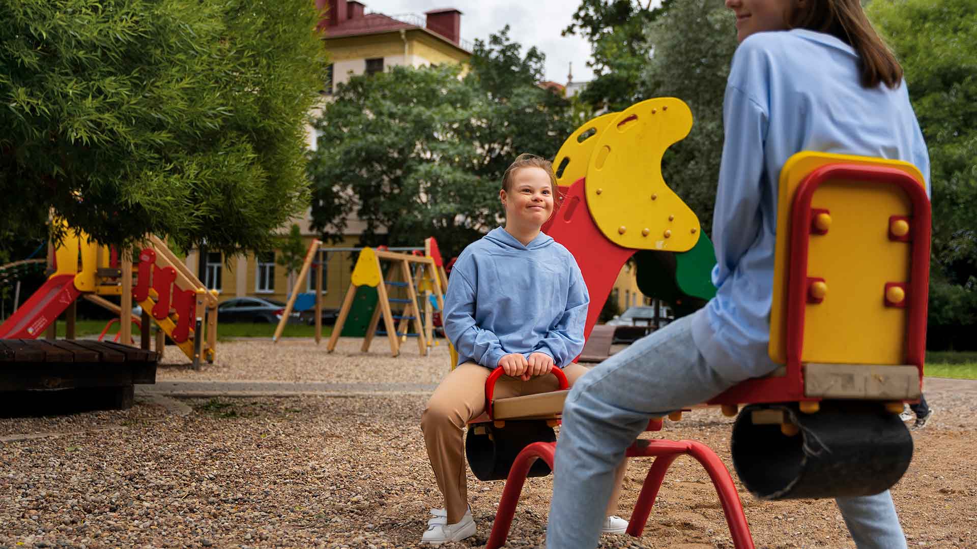 Outdoor Play for Children with Intellectual Disabilities on Playgrounds