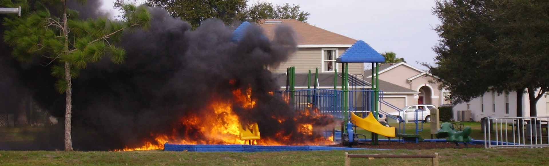 Playground Arson