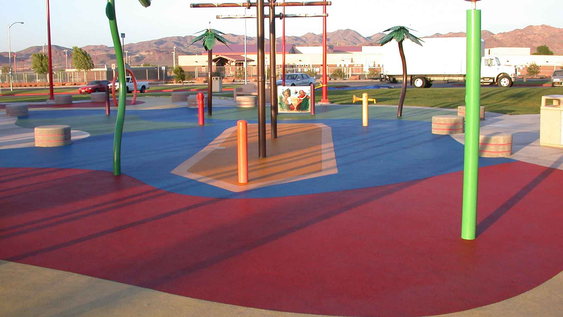 Poured-in-Place Playground Surfacing