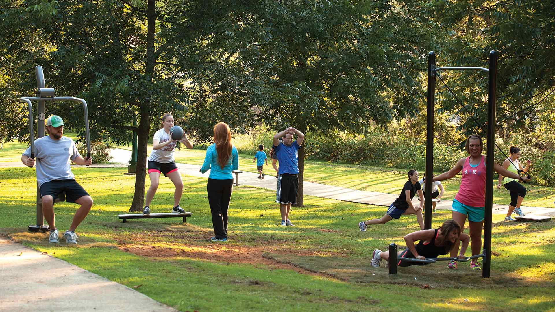 Outdoor Fitness Spaces