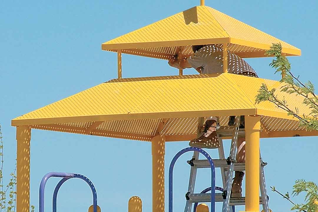 Playground roof