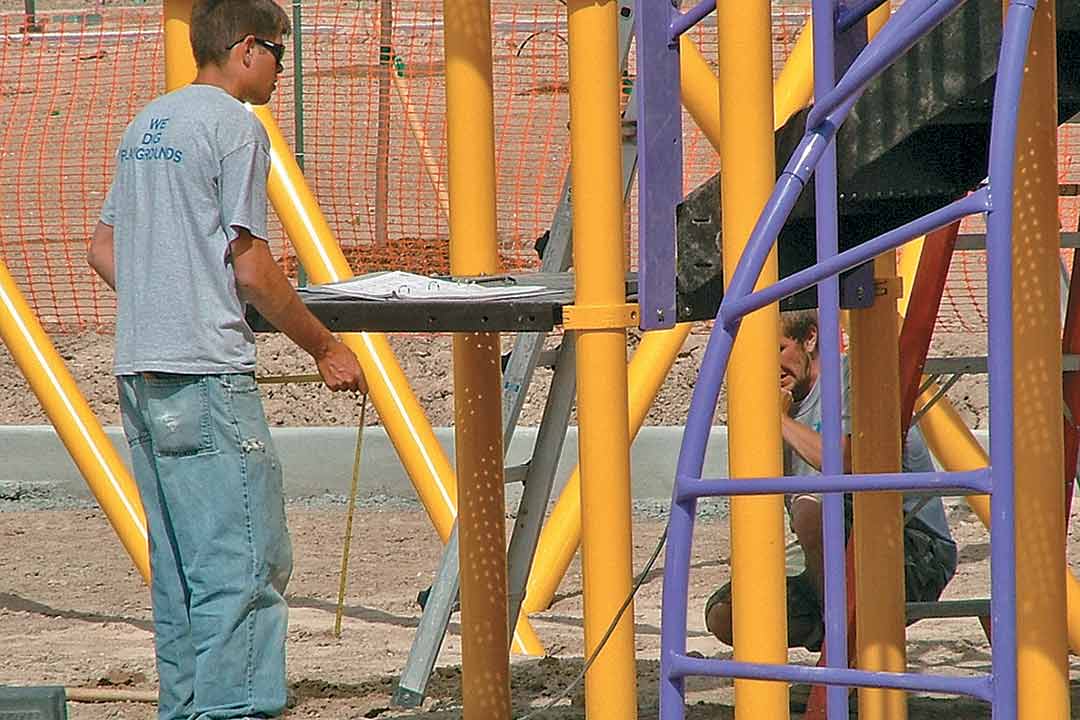 Playground construction plans