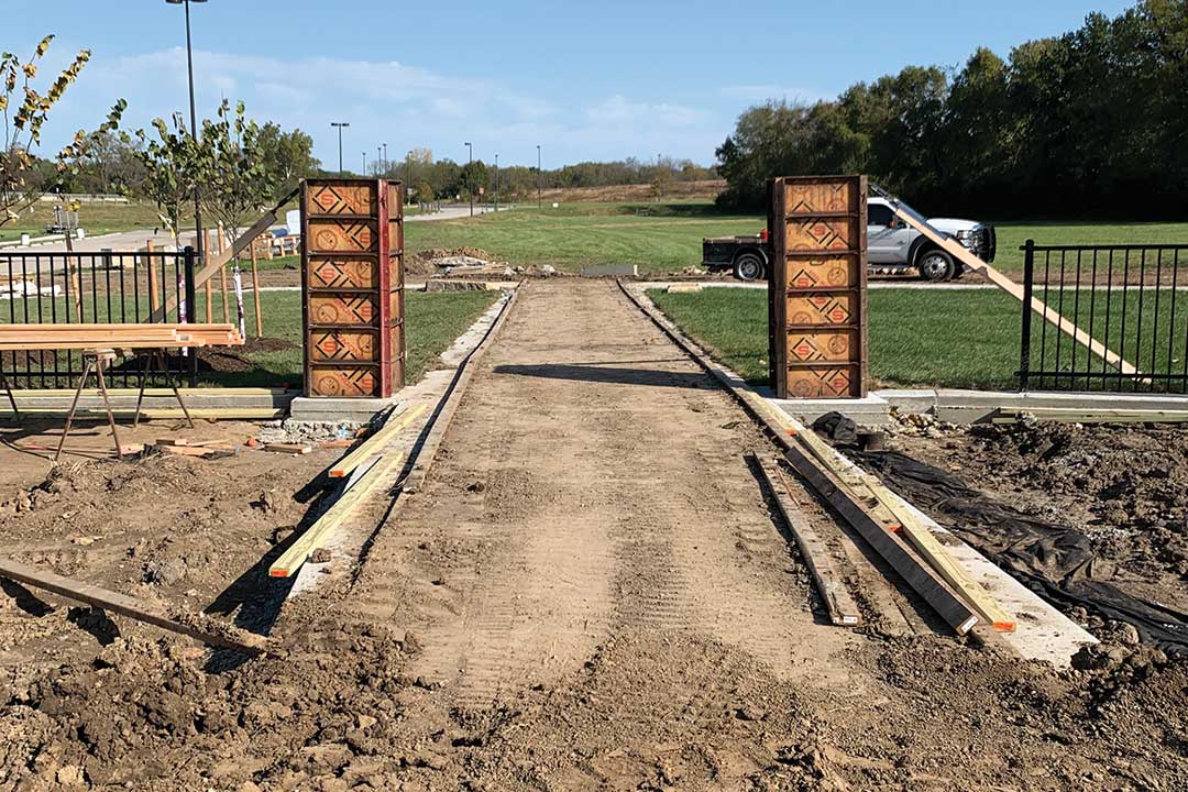 Playground Construction Site Access