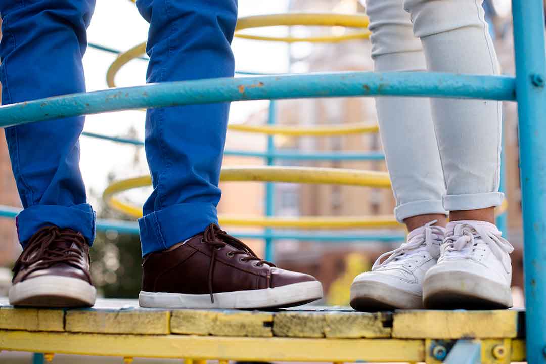 Wear Shoes on Playground