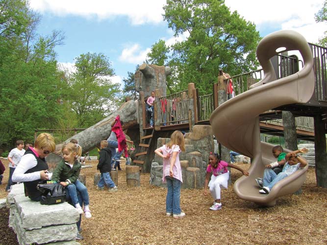 Inclusive themed playground Inclusive themed playground