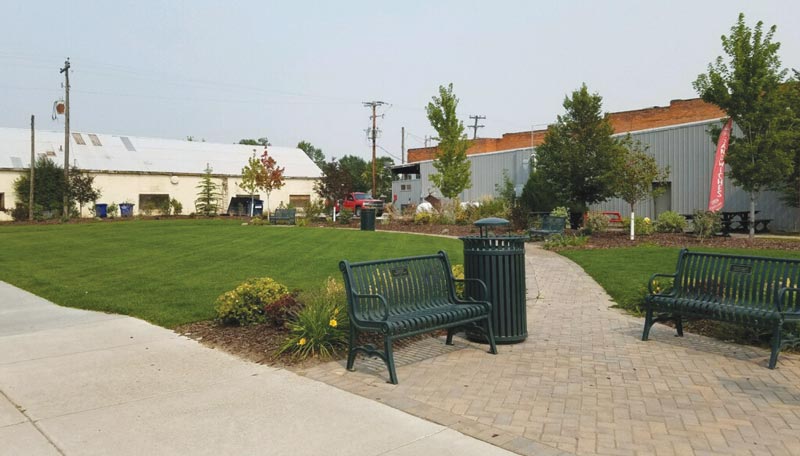 Ashton, Idaho Pocket Park