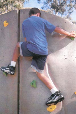 climbing wall