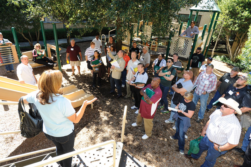 Park and playground education class