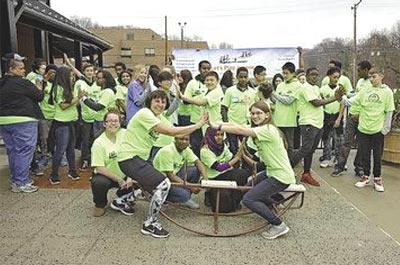 Pat Rumbaugh at Takoma Parks mid-winter play day