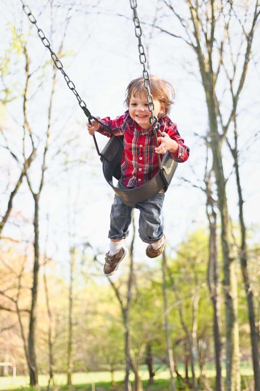 Backyard Swing Set