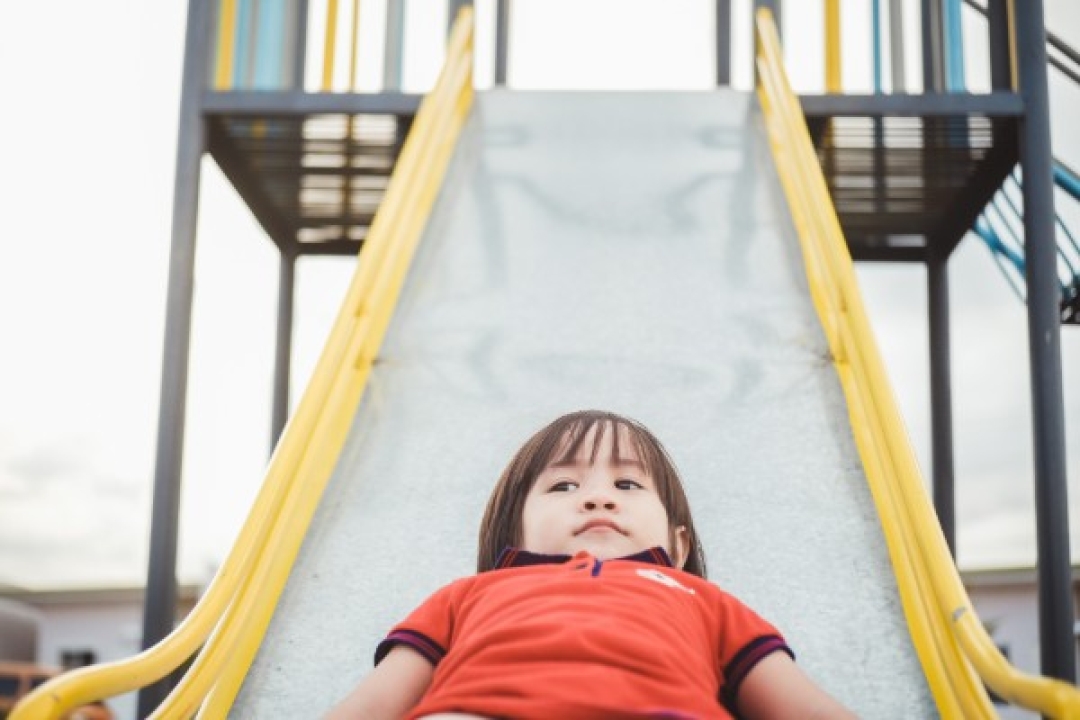 Backyard slide