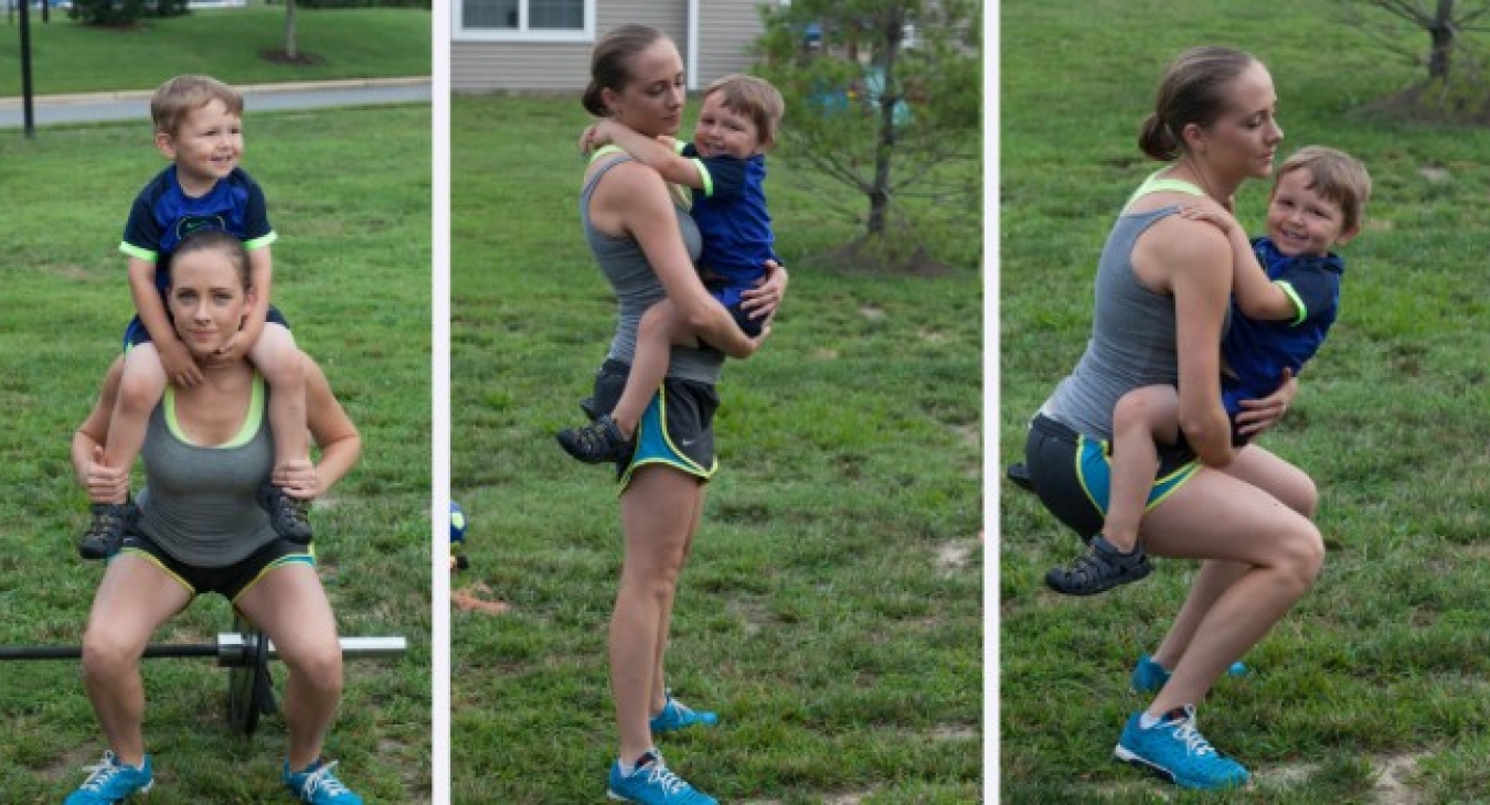 Lift Weights with Kids