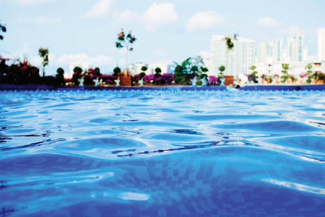 A clean pool is refreshing