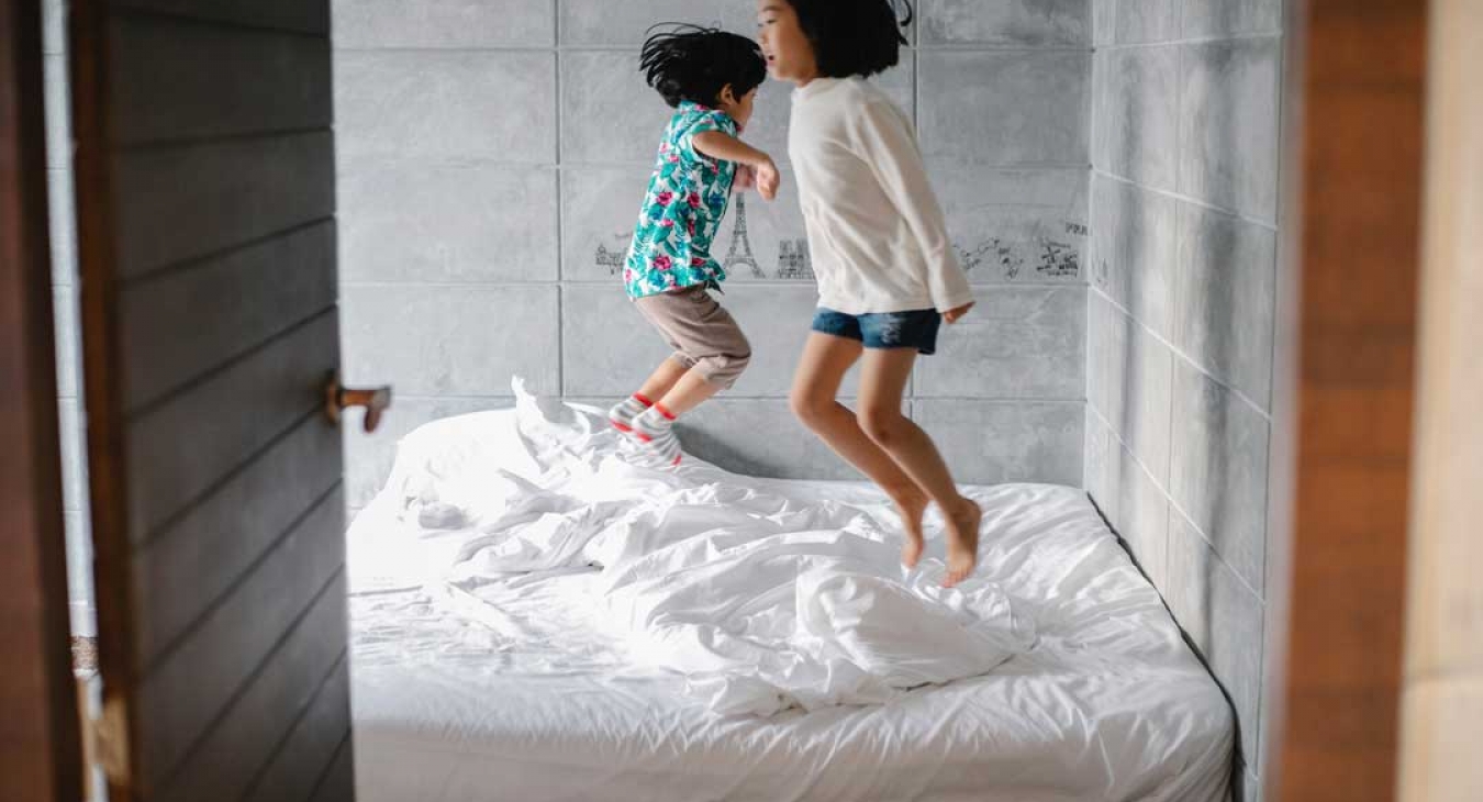 Is Jumping On The Mattress Good For Your Children?