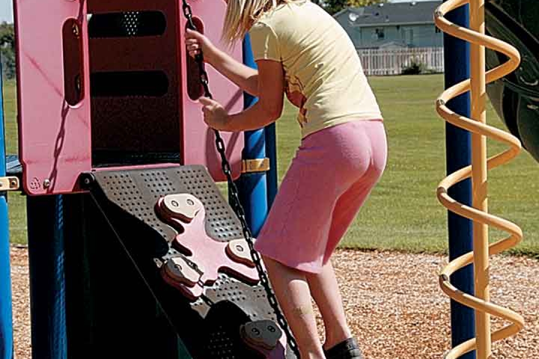 Age appropriate playgrounds