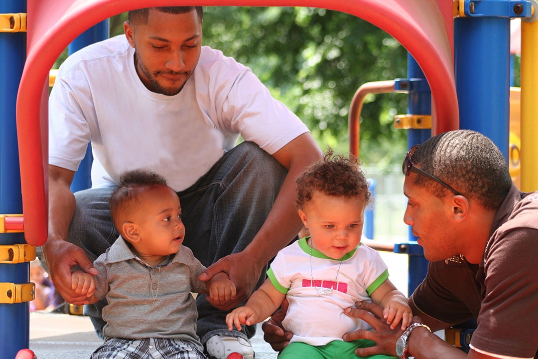 Age appropriate playgrounds