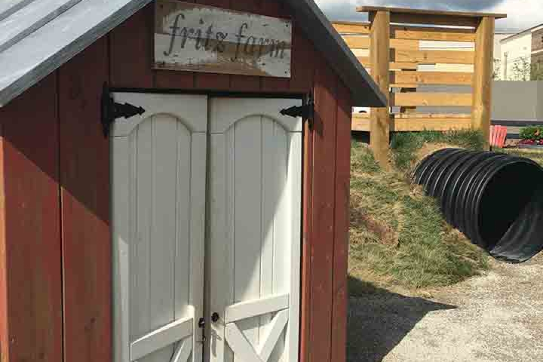 Unique Farm Themed Playground Equipment