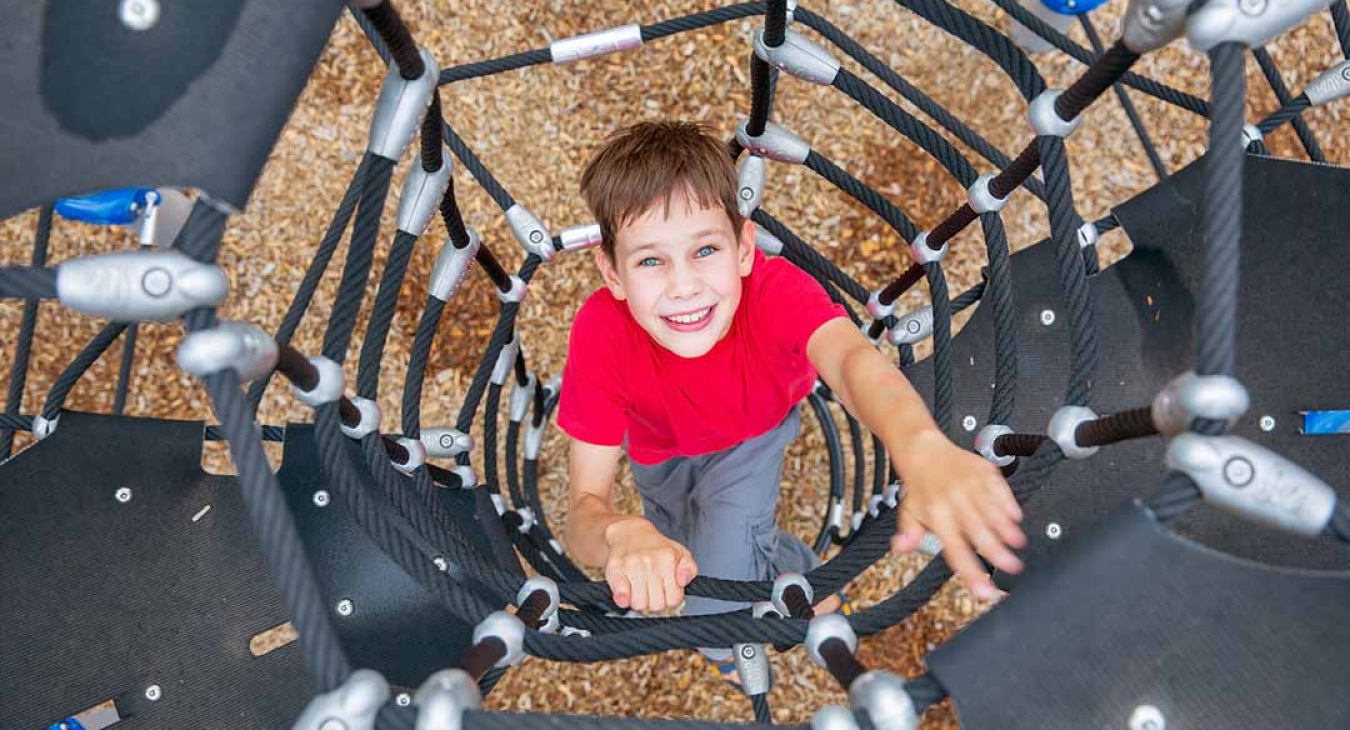 How rubber is changing playground equipment technology