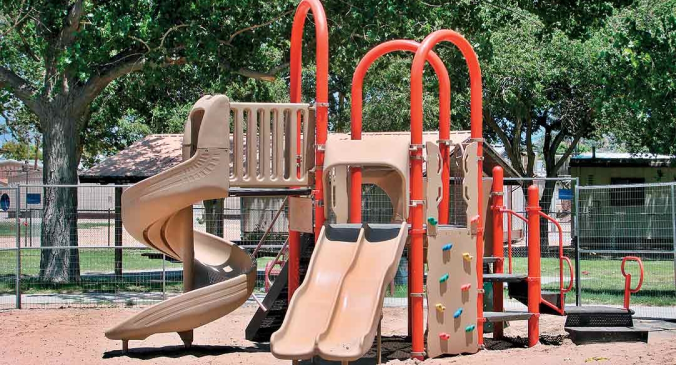 Retrofitted Alamosa Park Playground New Mexico