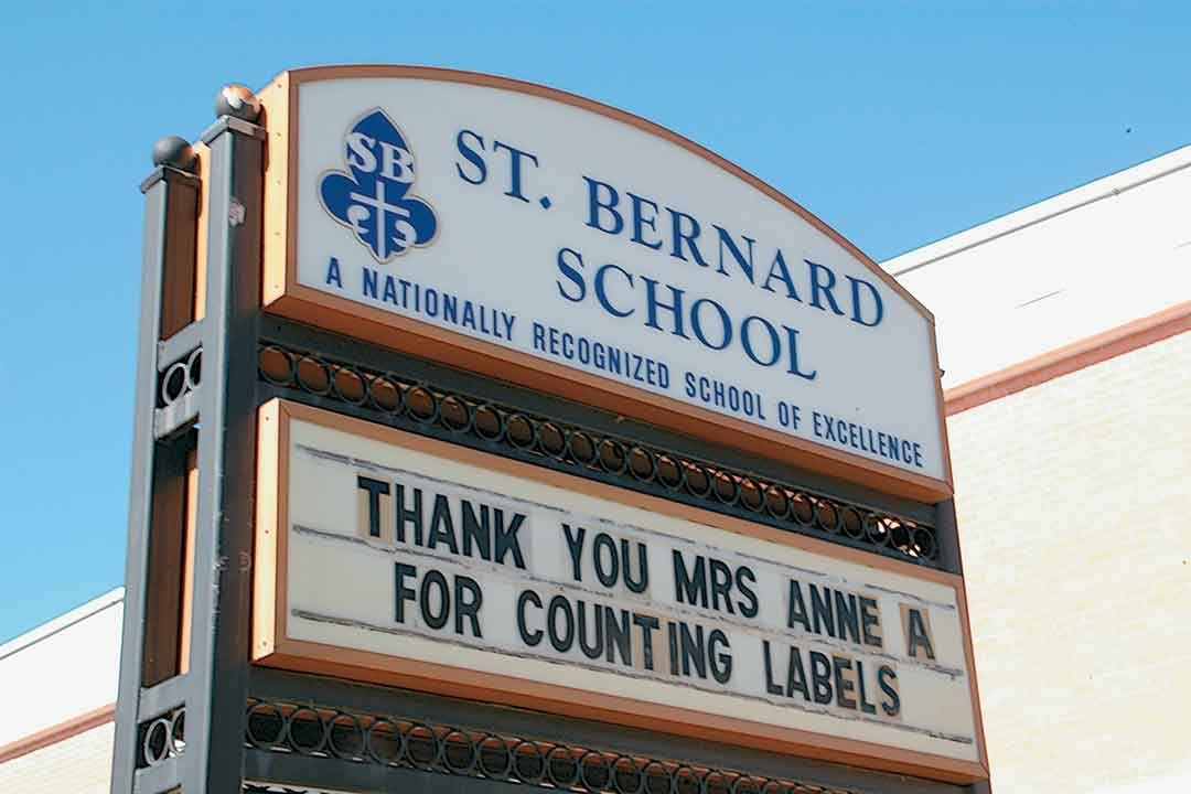Urban Infill at St. Bernard School