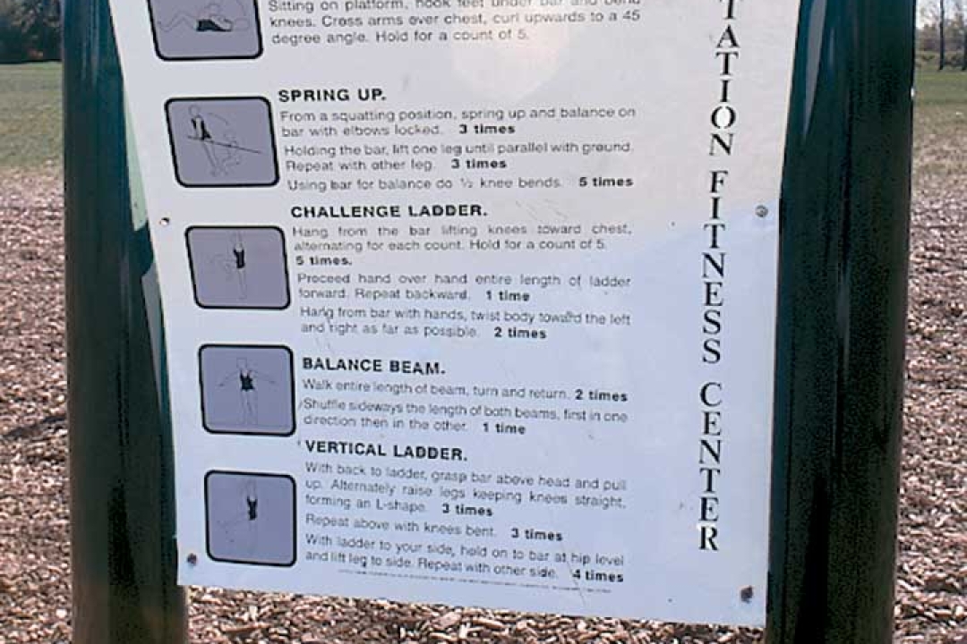 Playground rules of play sign