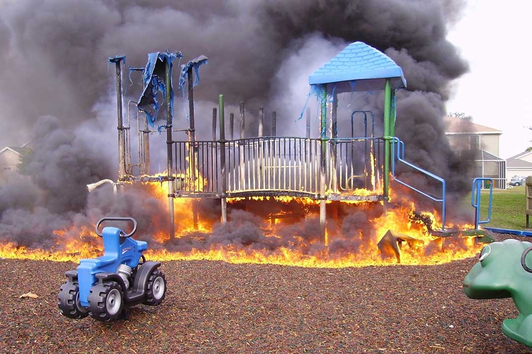 Playground Arson