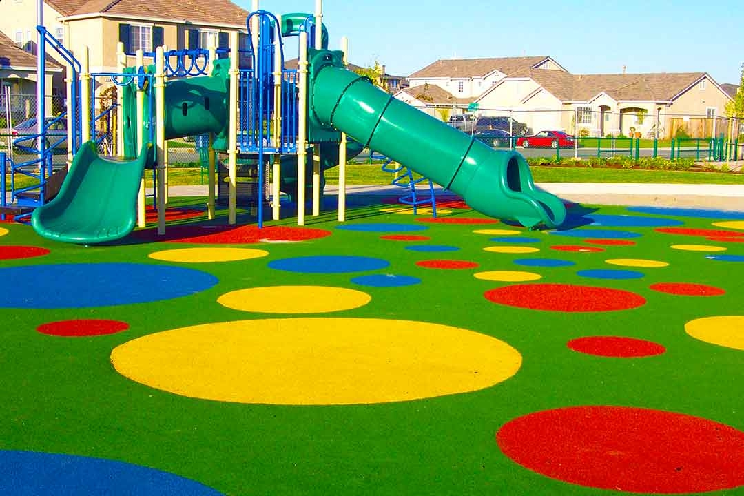 Poured-in-Place Playground Surfacing