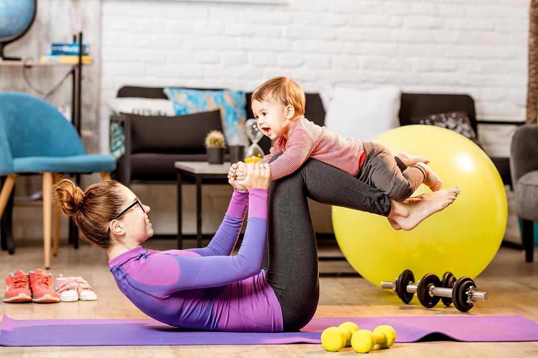 Staying fit with kids