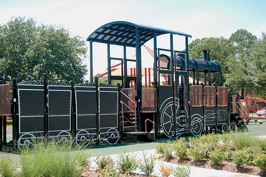 Train Themed Playground