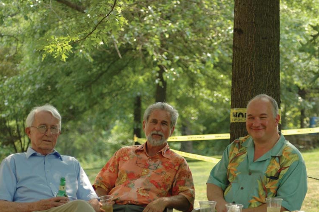 Paul Hogan, Rolf Huber, and Paul Bamburak
