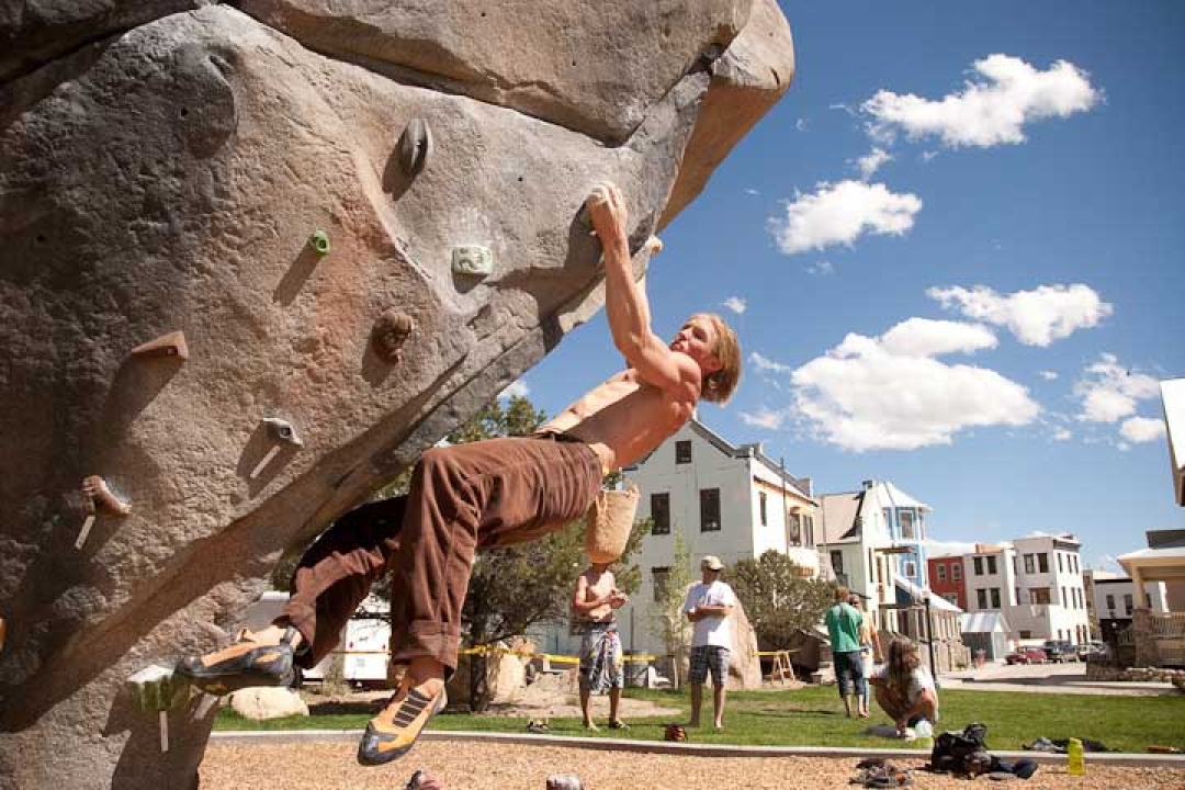Climbing is Looking Up