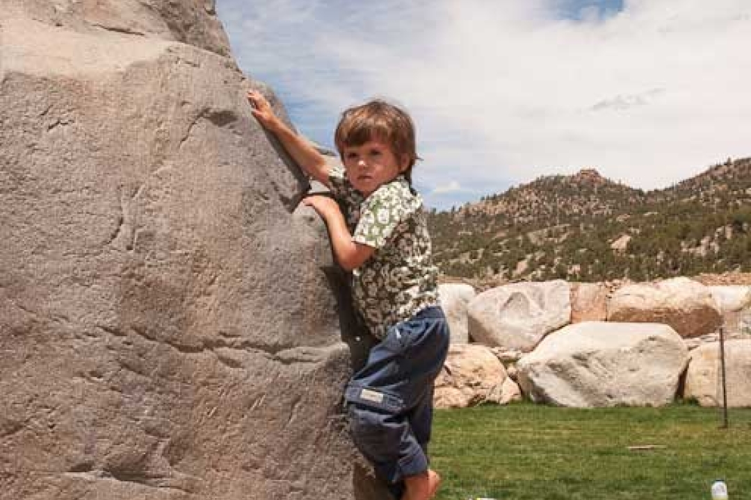 Climbing is Looking Up