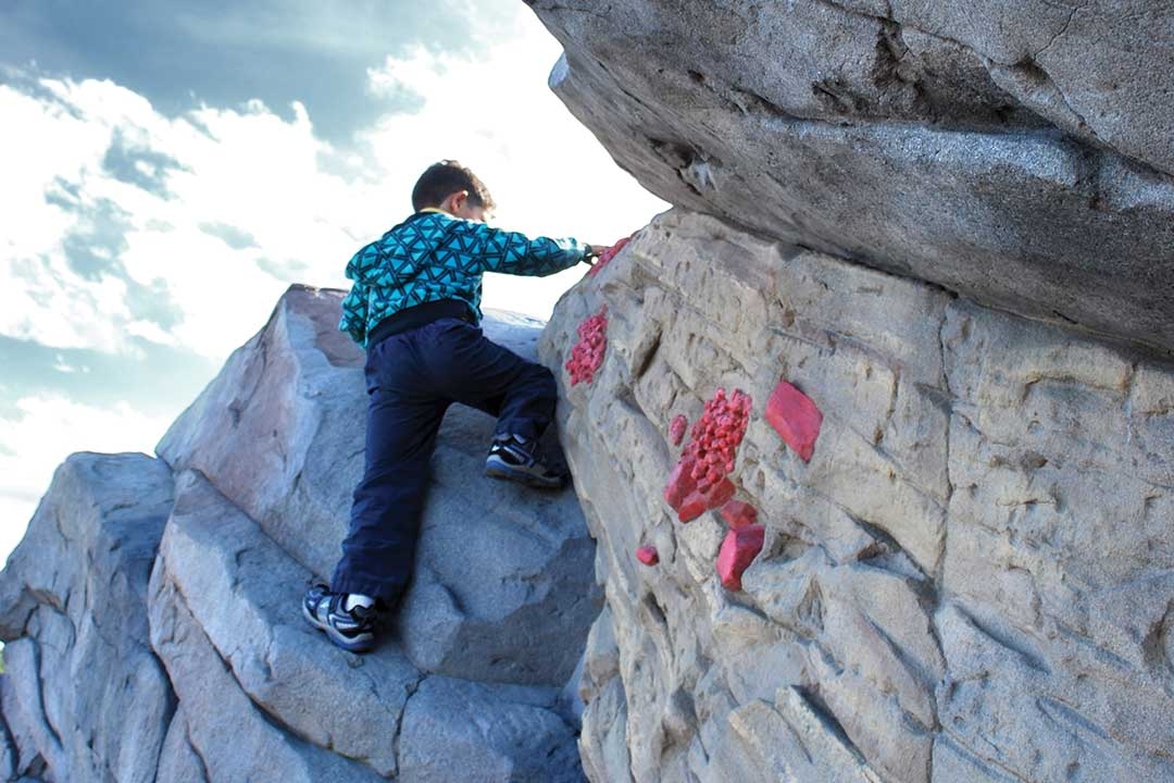 Playground Climbing Rocks and Boulders