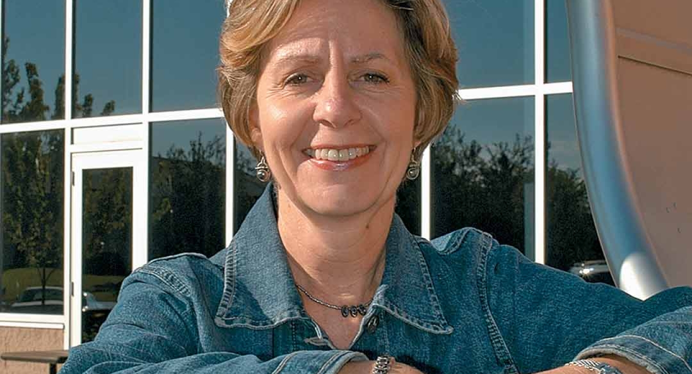 Barb King, founder of Landscape Structures