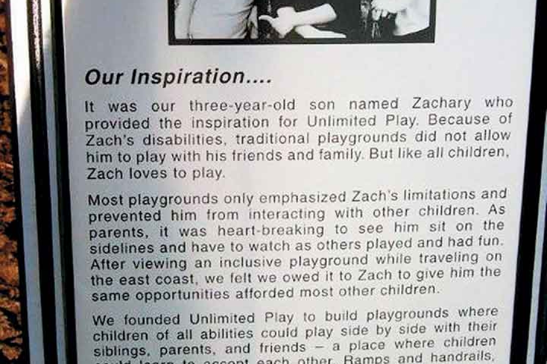 Zachary’s Playground