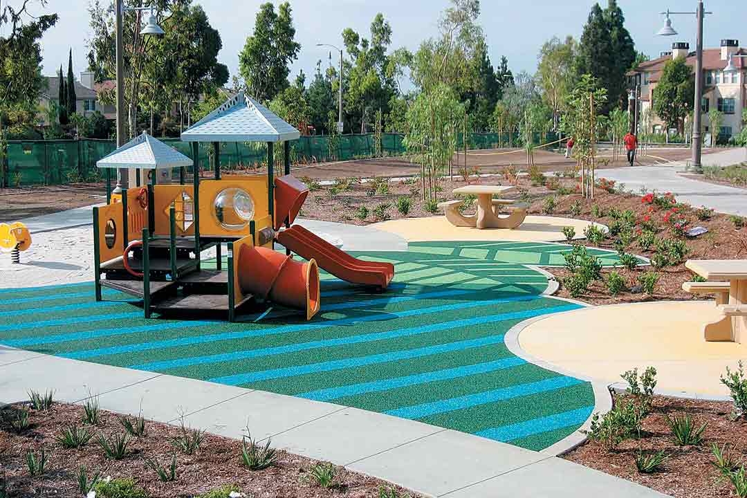 Poured-In-Place Playground Surfacing