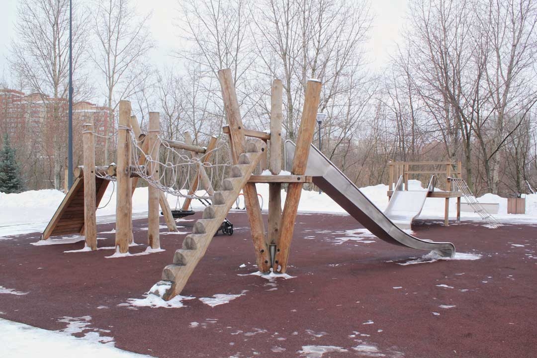 Playground Surfaces In The Winter