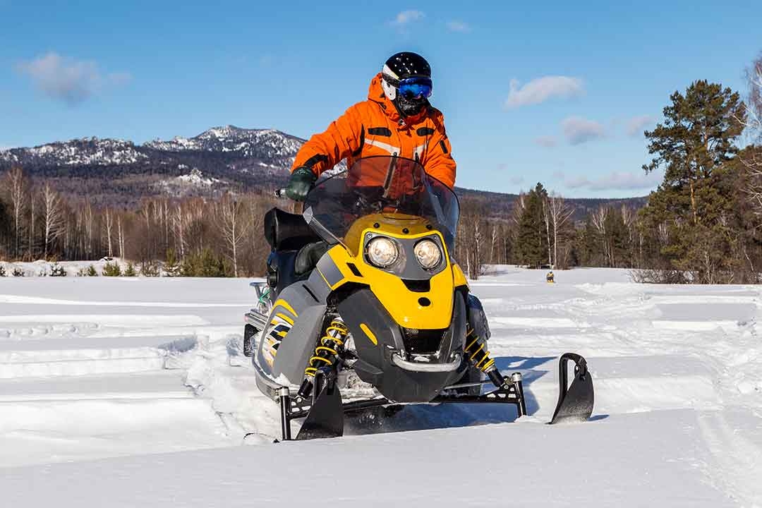 Snowmobiling - adult playgrounds