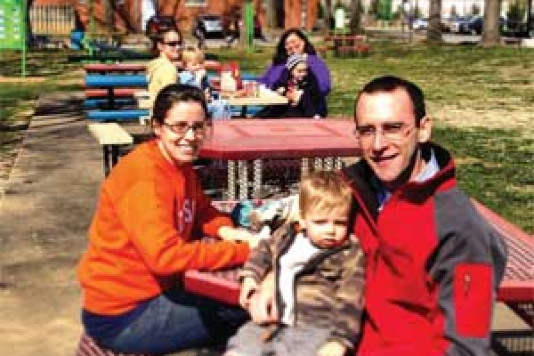 Families at Warner Park love the new fitness options for adults