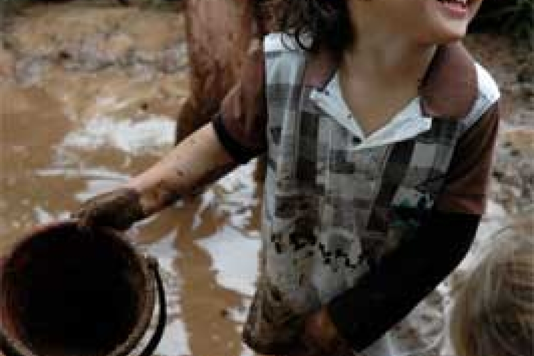 Mud play