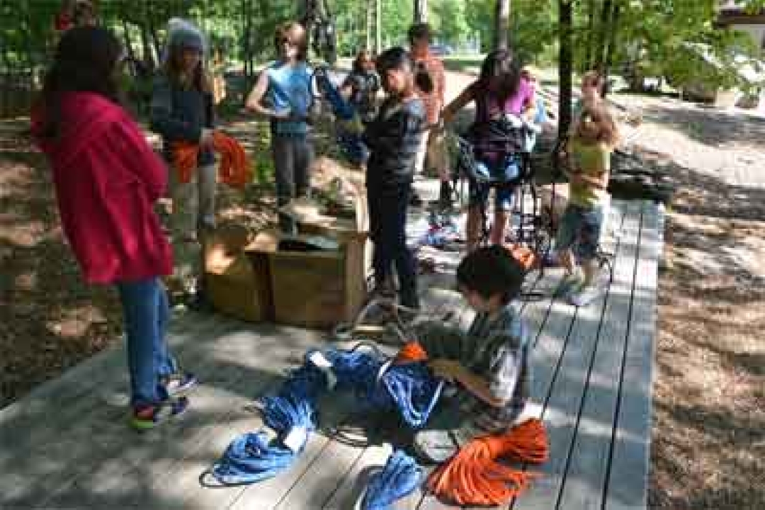 Hudson Valley Sudbury School playground build