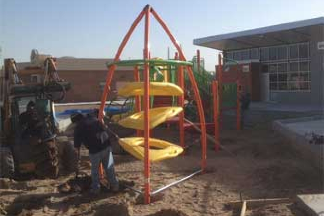 Playground installation