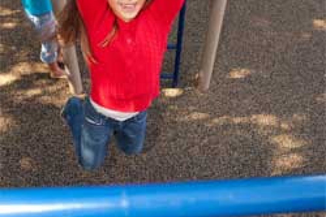 Kids love monkey bars