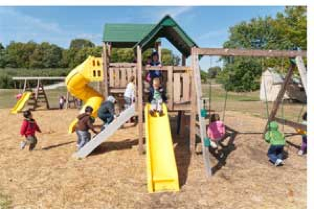 Playground safety surfacing