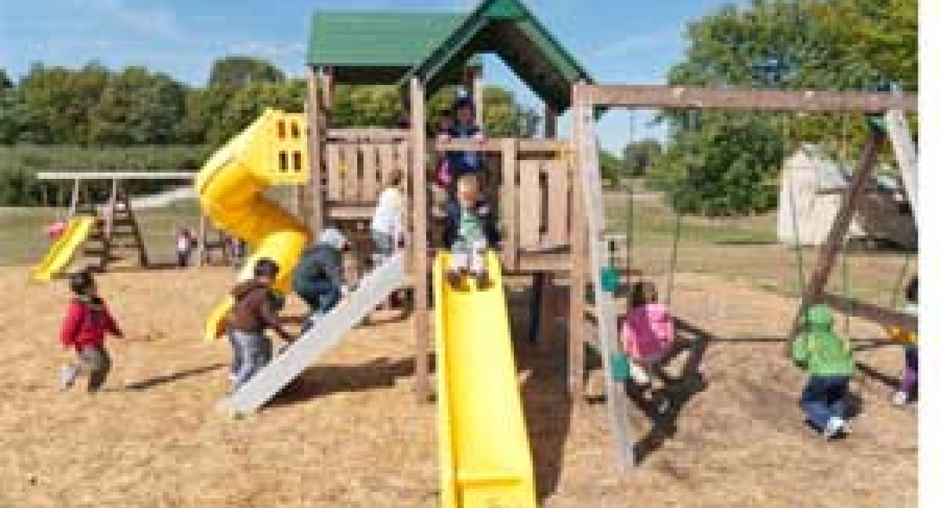 Playground safety surfacing