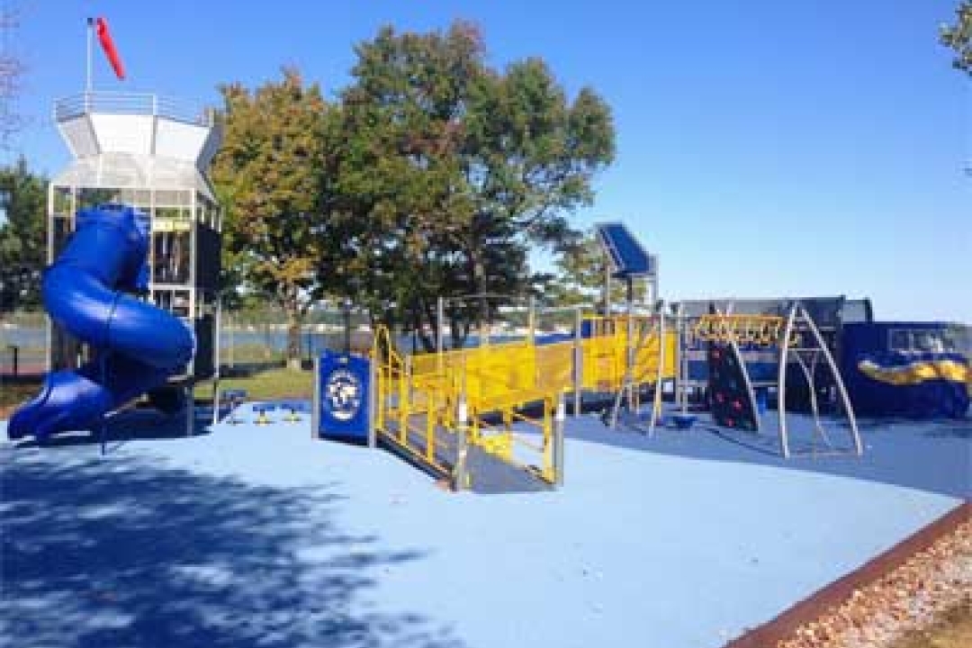 Cre8Play playground - MacLearie Park - Ed Brown Playground, Belmar, NJ